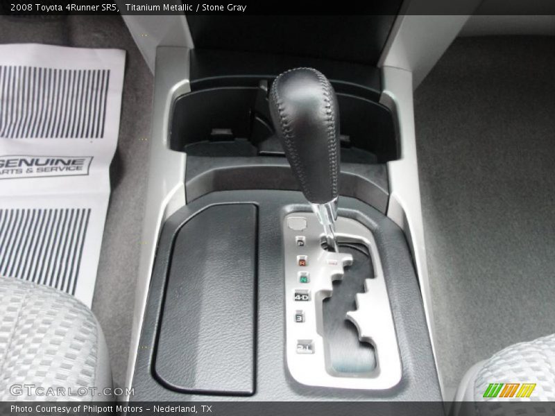Titanium Metallic / Stone Gray 2008 Toyota 4Runner SR5