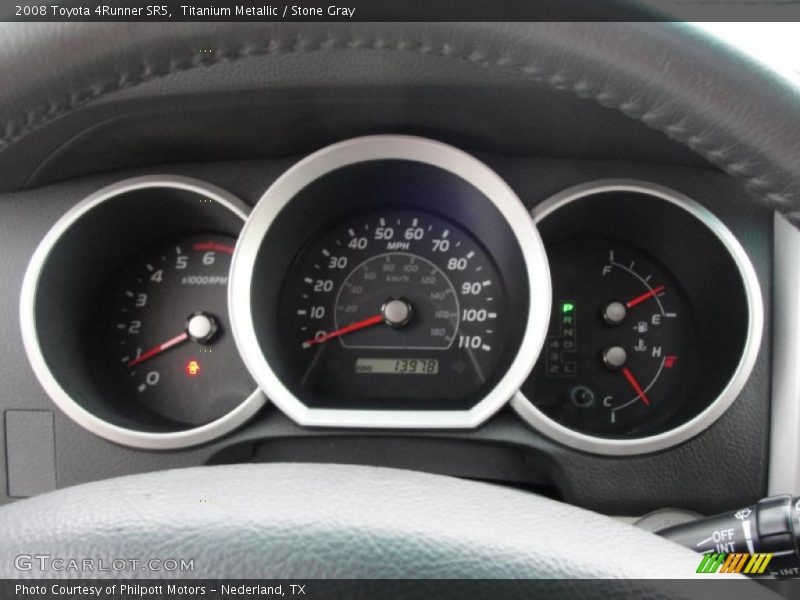 Titanium Metallic / Stone Gray 2008 Toyota 4Runner SR5