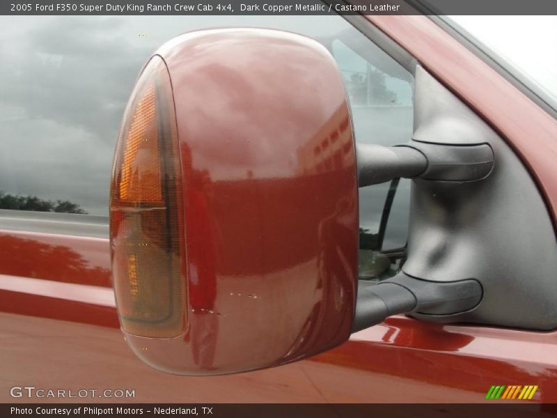 Dark Copper Metallic / Castano Leather 2005 Ford F350 Super Duty King Ranch Crew Cab 4x4