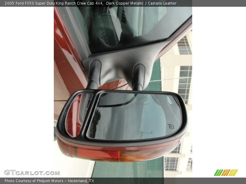 Dark Copper Metallic / Castano Leather 2005 Ford F350 Super Duty King Ranch Crew Cab 4x4