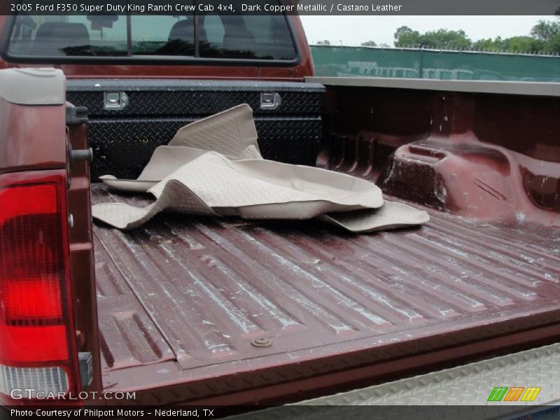 Dark Copper Metallic / Castano Leather 2005 Ford F350 Super Duty King Ranch Crew Cab 4x4