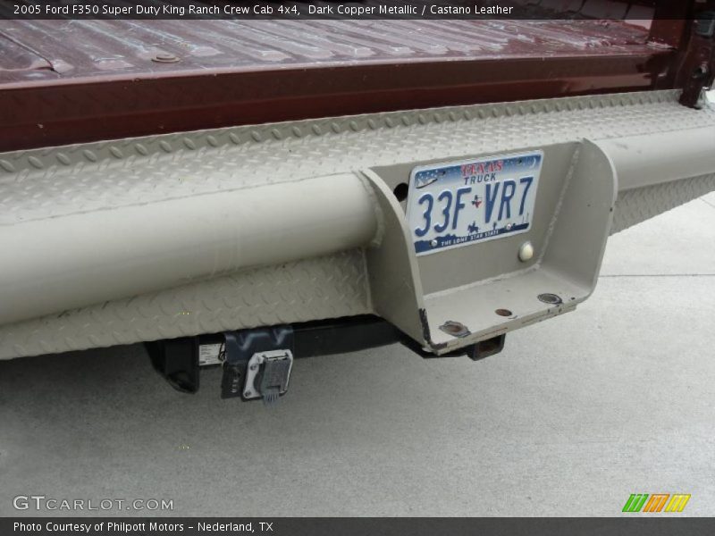 Dark Copper Metallic / Castano Leather 2005 Ford F350 Super Duty King Ranch Crew Cab 4x4