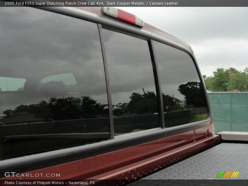 Dark Copper Metallic / Castano Leather 2005 Ford F350 Super Duty King Ranch Crew Cab 4x4