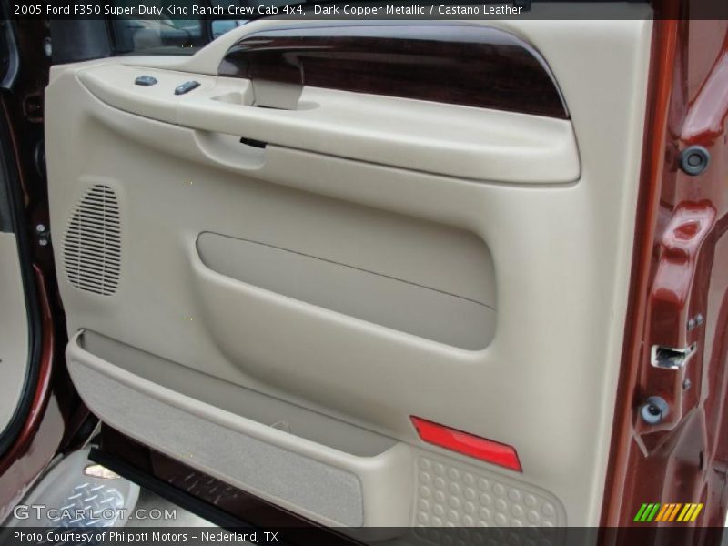 Dark Copper Metallic / Castano Leather 2005 Ford F350 Super Duty King Ranch Crew Cab 4x4