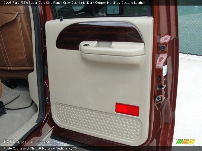 Dark Copper Metallic / Castano Leather 2005 Ford F350 Super Duty King Ranch Crew Cab 4x4