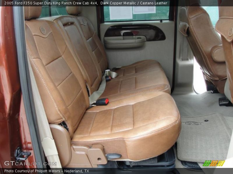 Dark Copper Metallic / Castano Leather 2005 Ford F350 Super Duty King Ranch Crew Cab 4x4