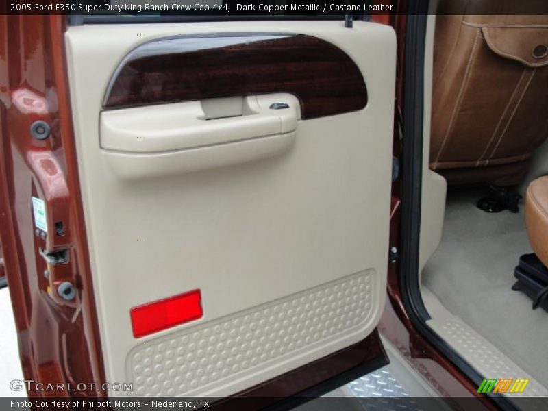 Dark Copper Metallic / Castano Leather 2005 Ford F350 Super Duty King Ranch Crew Cab 4x4