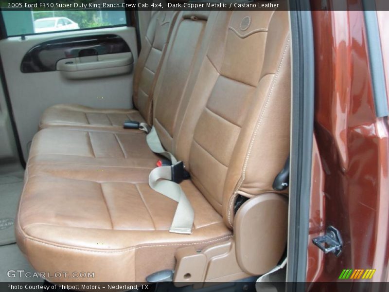 Dark Copper Metallic / Castano Leather 2005 Ford F350 Super Duty King Ranch Crew Cab 4x4