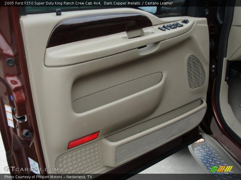 Dark Copper Metallic / Castano Leather 2005 Ford F350 Super Duty King Ranch Crew Cab 4x4