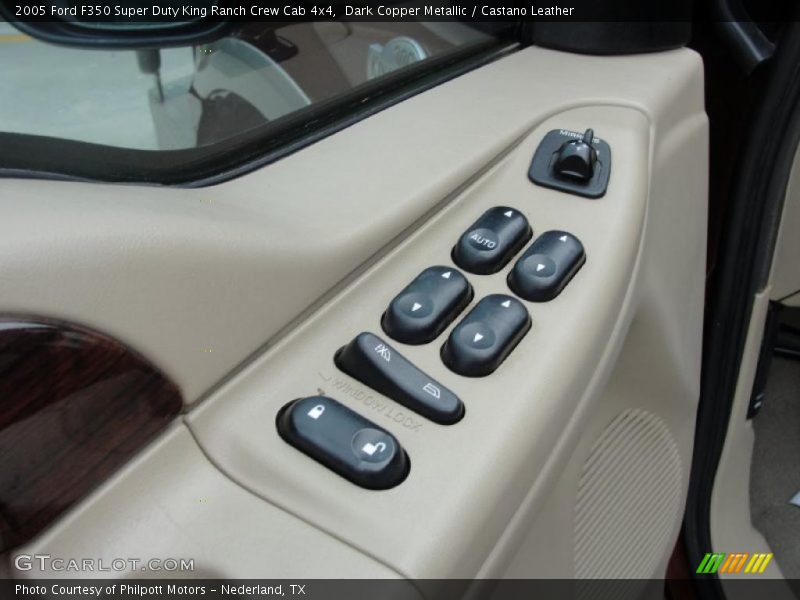 Dark Copper Metallic / Castano Leather 2005 Ford F350 Super Duty King Ranch Crew Cab 4x4