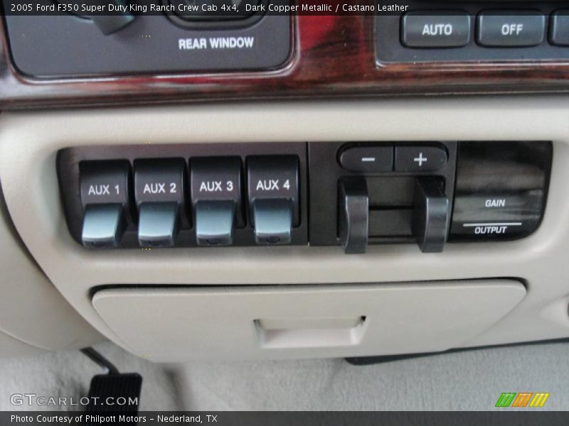 Dark Copper Metallic / Castano Leather 2005 Ford F350 Super Duty King Ranch Crew Cab 4x4