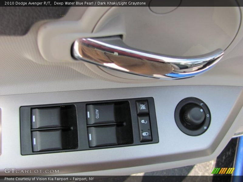 Deep Water Blue Pearl / Dark Khaki/Light Graystone 2010 Dodge Avenger R/T