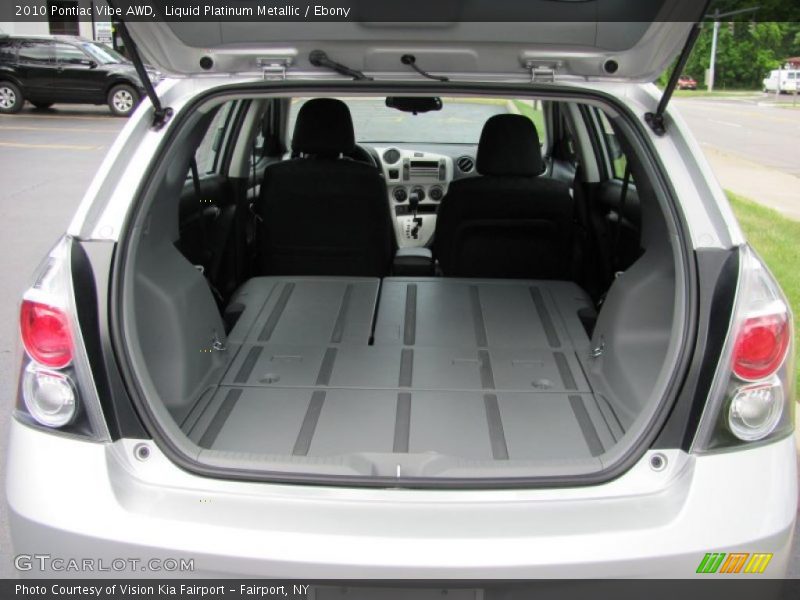 Liquid Platinum Metallic / Ebony 2010 Pontiac Vibe AWD