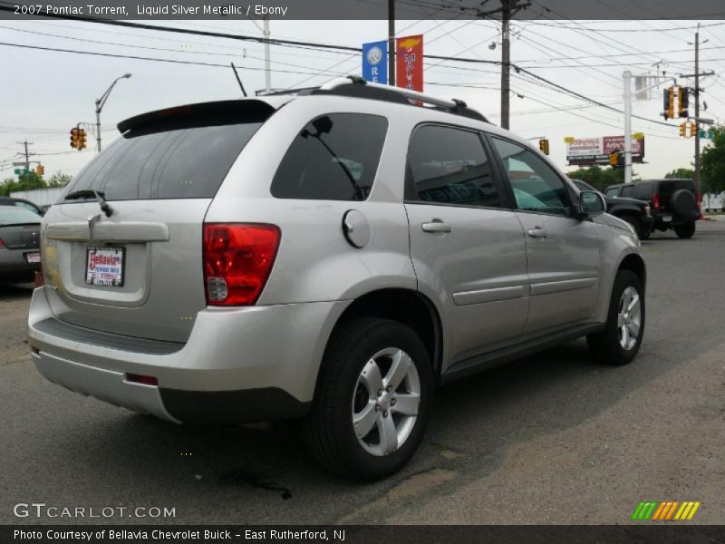 Liquid Silver Metallic / Ebony 2007 Pontiac Torrent