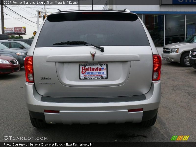 Liquid Silver Metallic / Ebony 2007 Pontiac Torrent