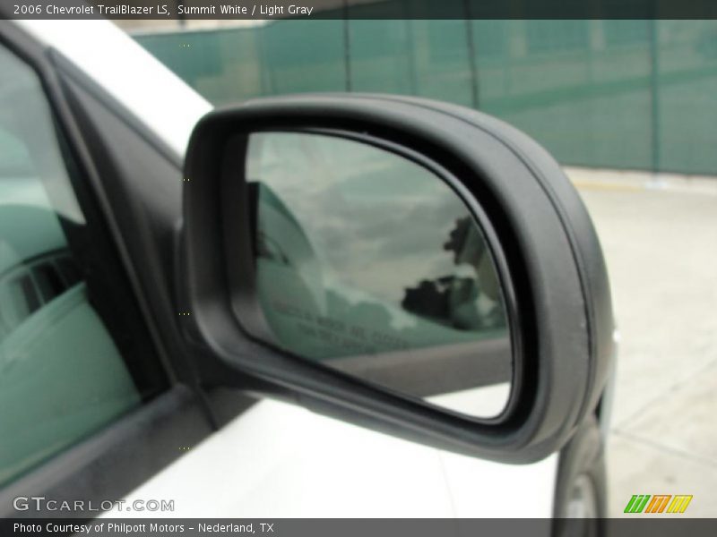 Summit White / Light Gray 2006 Chevrolet TrailBlazer LS