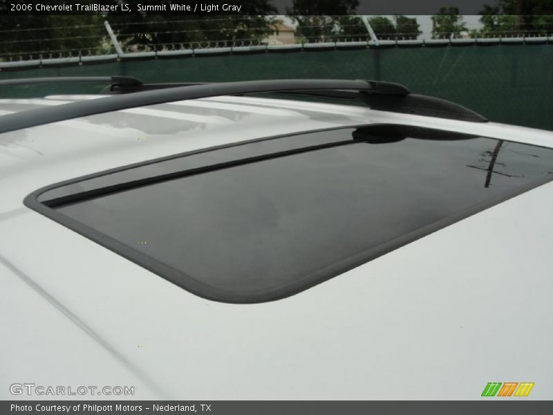 Summit White / Light Gray 2006 Chevrolet TrailBlazer LS