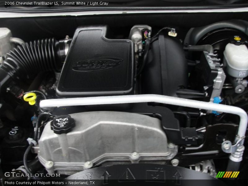 Summit White / Light Gray 2006 Chevrolet TrailBlazer LS