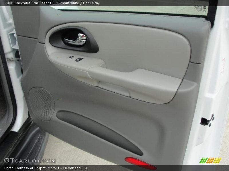 Summit White / Light Gray 2006 Chevrolet TrailBlazer LS