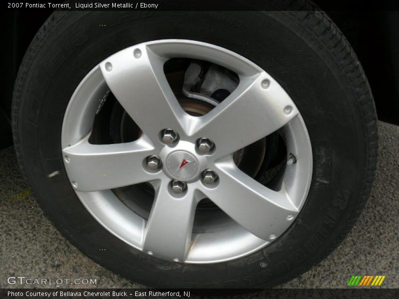 Liquid Silver Metallic / Ebony 2007 Pontiac Torrent