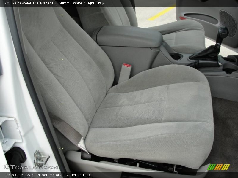 Summit White / Light Gray 2006 Chevrolet TrailBlazer LS
