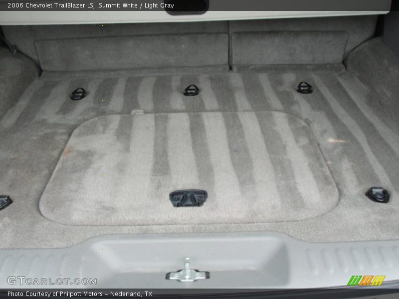 Summit White / Light Gray 2006 Chevrolet TrailBlazer LS