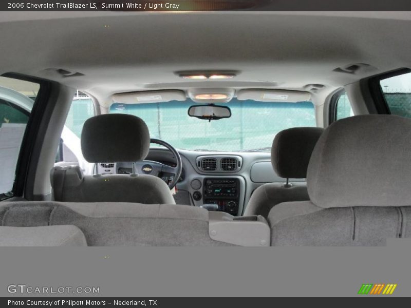 Summit White / Light Gray 2006 Chevrolet TrailBlazer LS