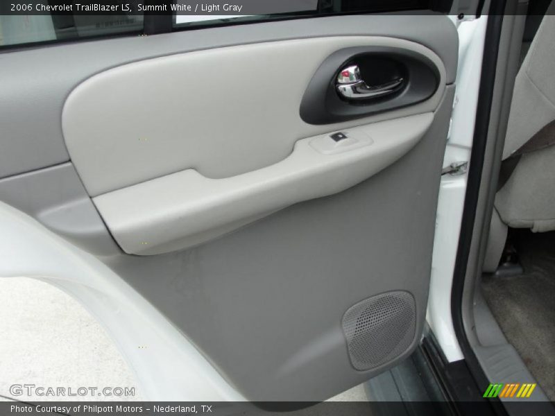 Summit White / Light Gray 2006 Chevrolet TrailBlazer LS
