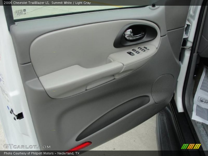 Summit White / Light Gray 2006 Chevrolet TrailBlazer LS