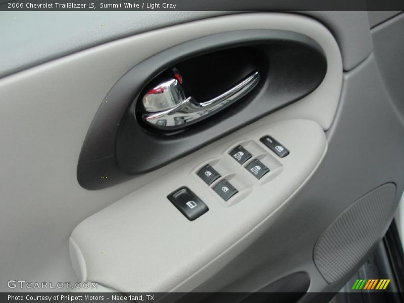 Summit White / Light Gray 2006 Chevrolet TrailBlazer LS