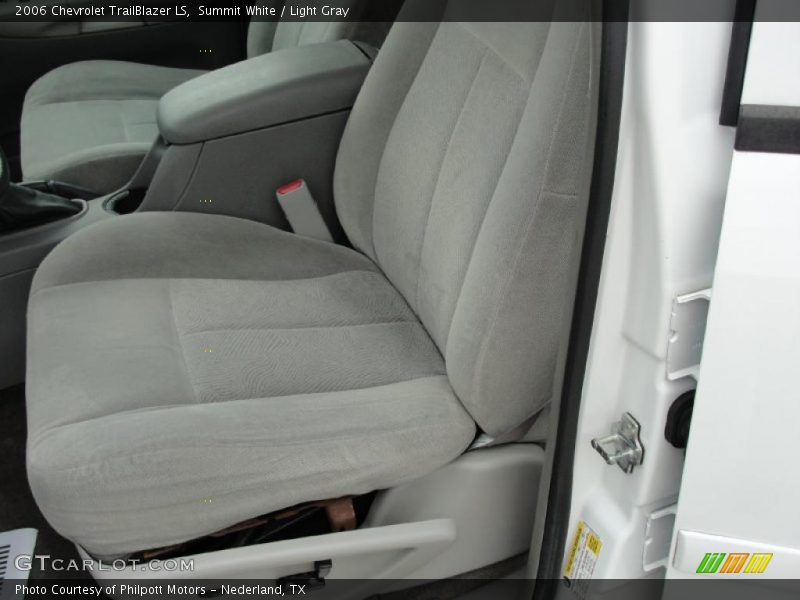 Summit White / Light Gray 2006 Chevrolet TrailBlazer LS