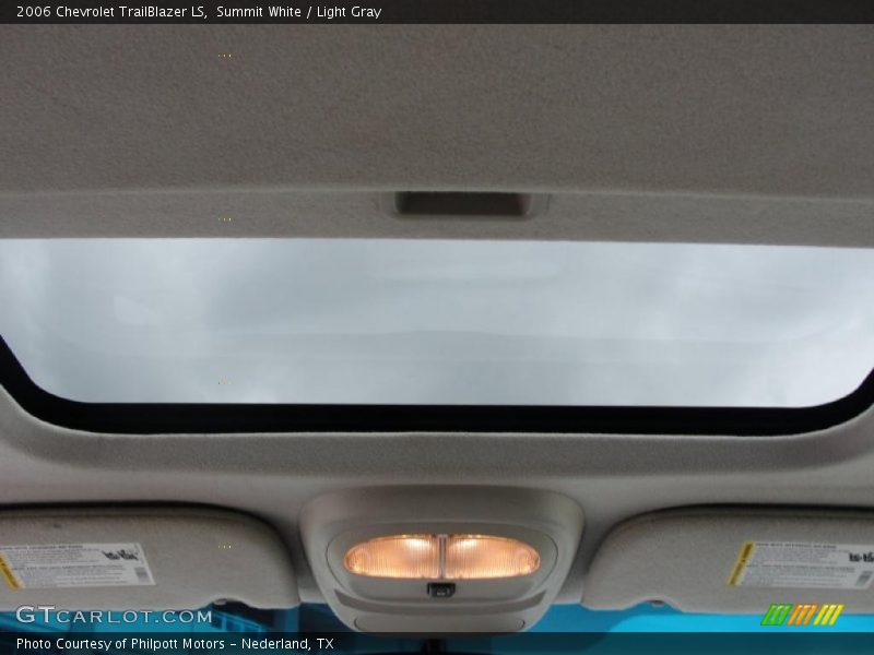 Summit White / Light Gray 2006 Chevrolet TrailBlazer LS