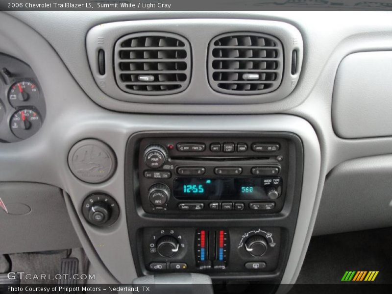Summit White / Light Gray 2006 Chevrolet TrailBlazer LS