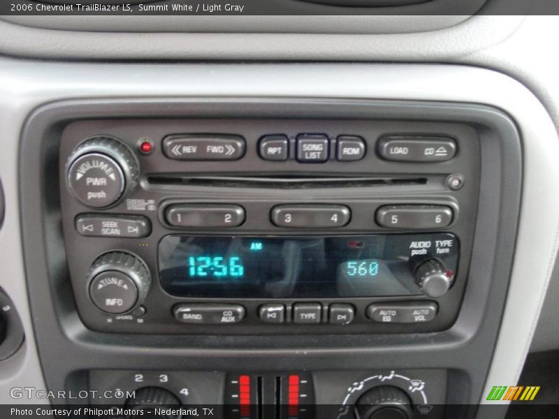 Summit White / Light Gray 2006 Chevrolet TrailBlazer LS