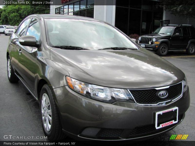 Bronze / Stone 2010 Kia Forte EX