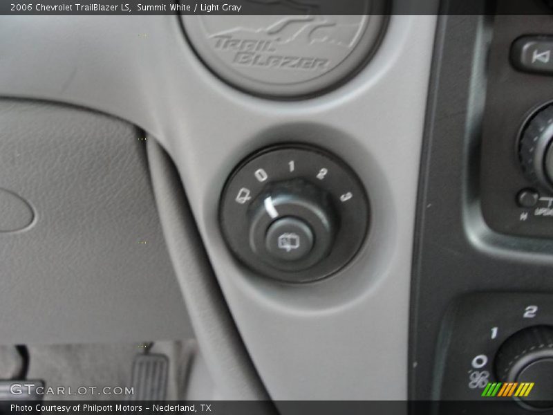 Summit White / Light Gray 2006 Chevrolet TrailBlazer LS