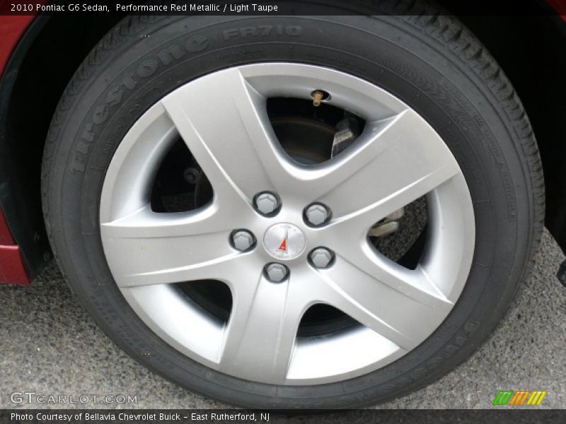 Performance Red Metallic / Light Taupe 2010 Pontiac G6 Sedan