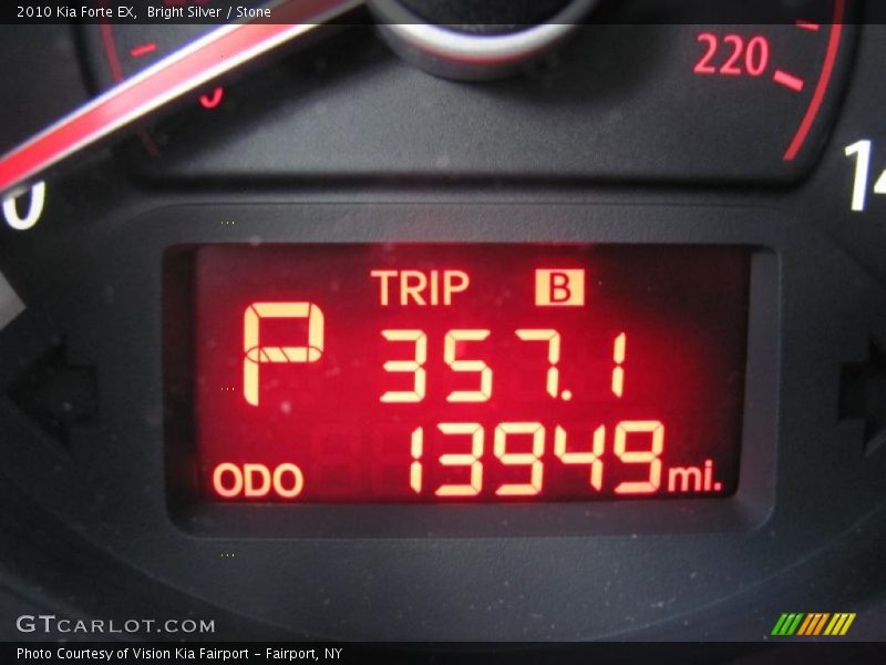 Bright Silver / Stone 2010 Kia Forte EX