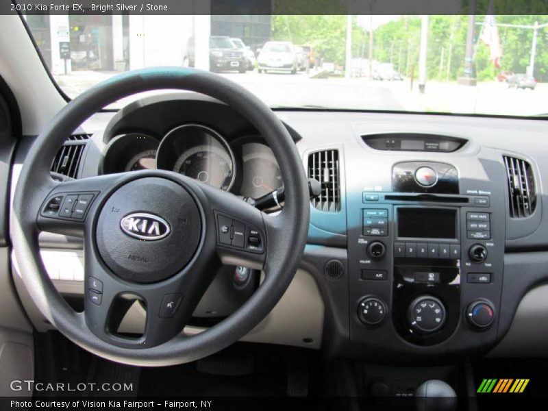 Bright Silver / Stone 2010 Kia Forte EX
