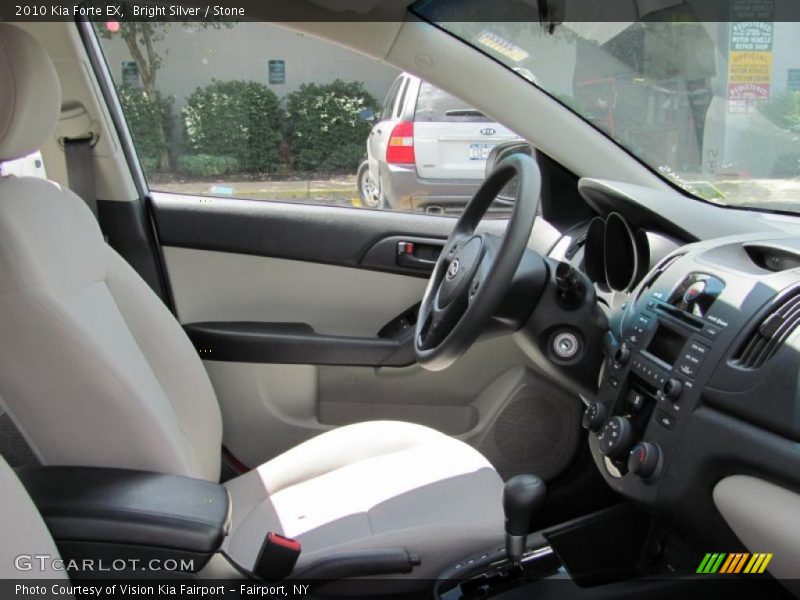 Bright Silver / Stone 2010 Kia Forte EX