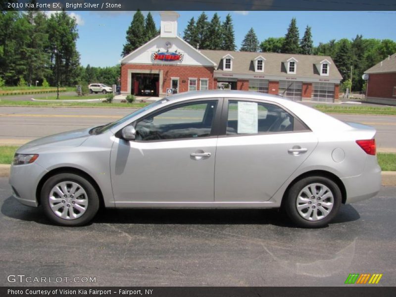 Bright Silver / Stone 2010 Kia Forte EX