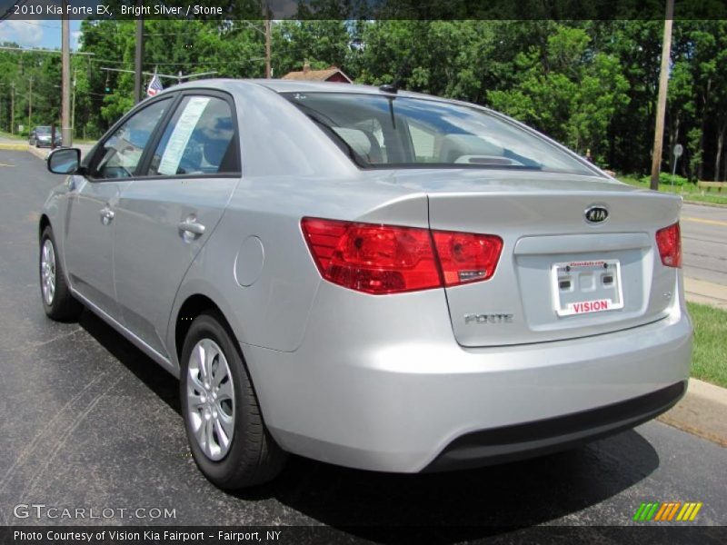 Bright Silver / Stone 2010 Kia Forte EX