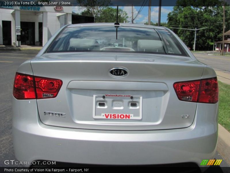 Bright Silver / Stone 2010 Kia Forte EX