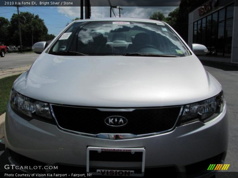 Bright Silver / Stone 2010 Kia Forte EX