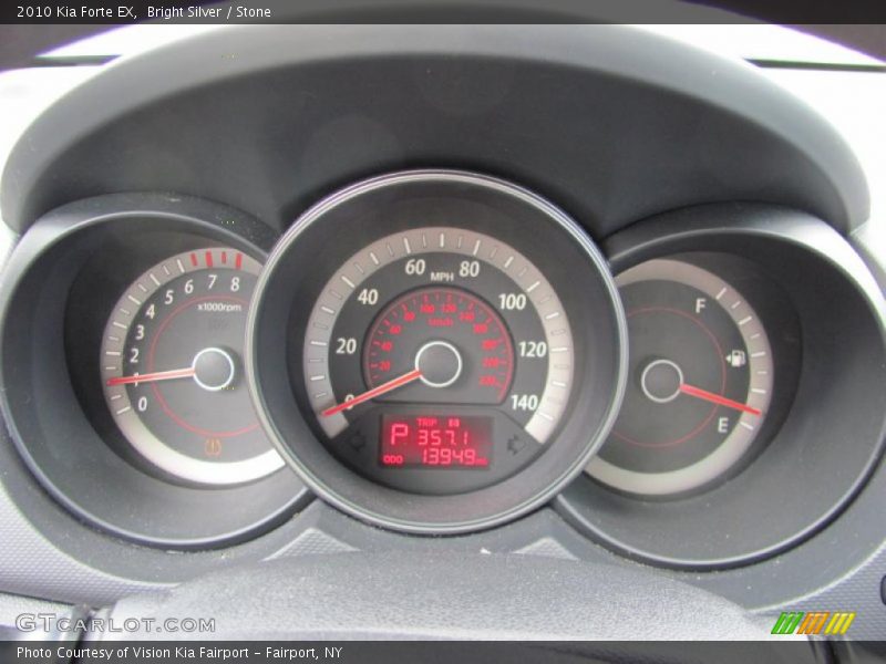 Bright Silver / Stone 2010 Kia Forte EX