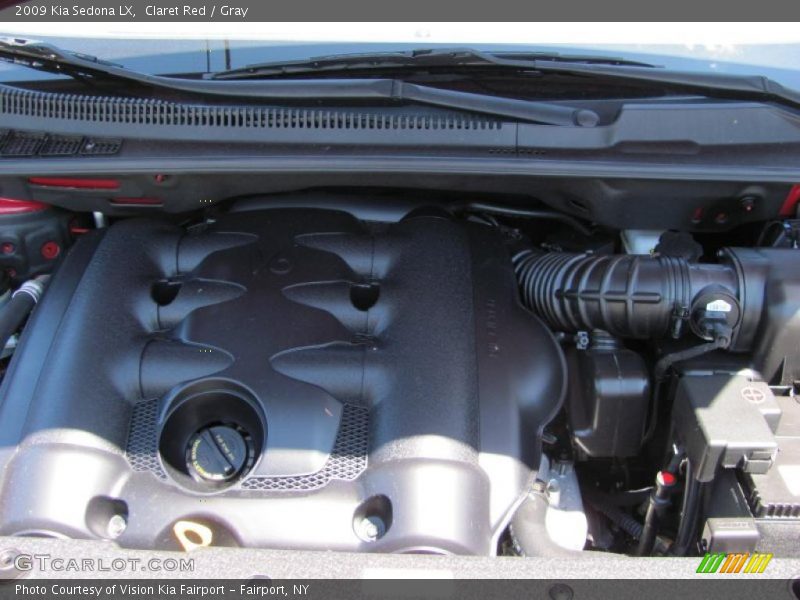 Claret Red / Gray 2009 Kia Sedona LX