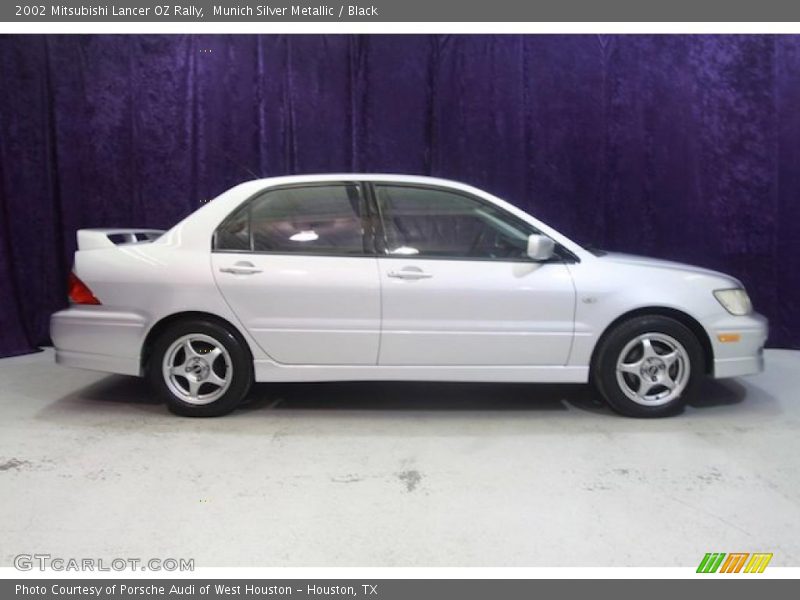 Munich Silver Metallic / Black 2002 Mitsubishi Lancer OZ Rally