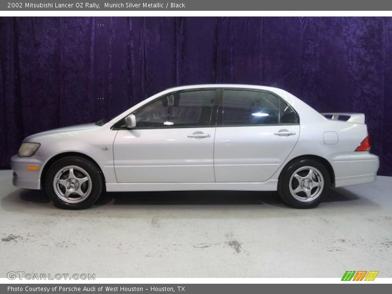 Munich Silver Metallic / Black 2002 Mitsubishi Lancer OZ Rally