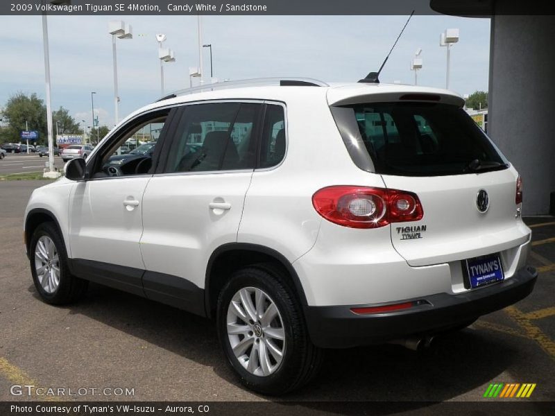 Candy White / Sandstone 2009 Volkswagen Tiguan SE 4Motion