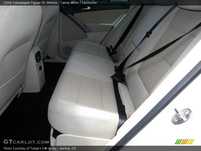 Candy White / Sandstone 2009 Volkswagen Tiguan SE 4Motion